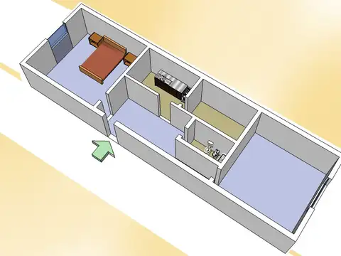 Departamento en Alquiler en Caballito, Capital Federal