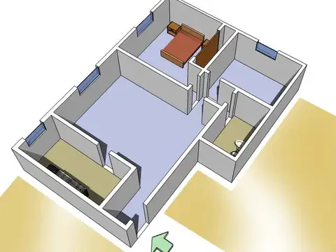 Departamento en Alquiler en Liniers, Capital Federal