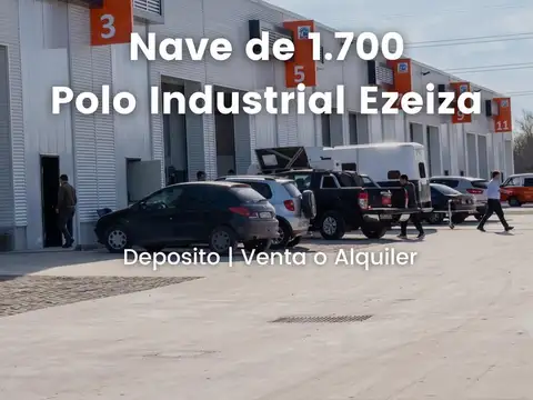 Galpón en Venta en Ezeiza, Partido de Ezeiza