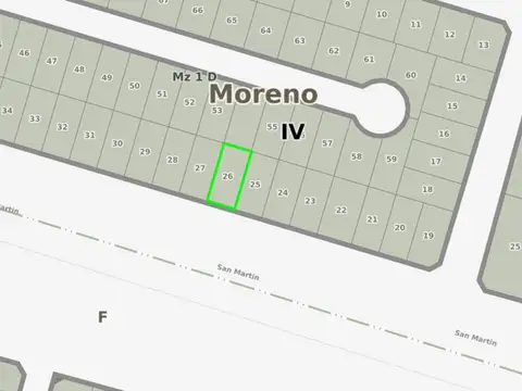 Terreno en Venta en Francisco Álvarez, Partido de Moreno