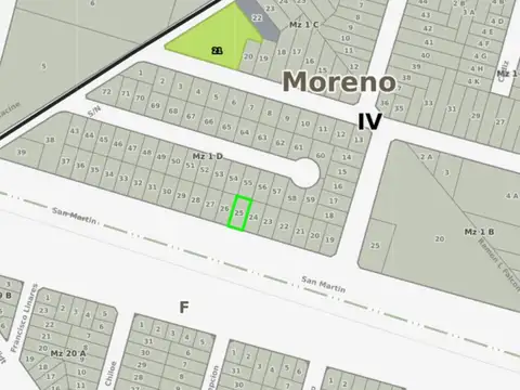 Terreno en Venta en Francisco Álvarez, Partido de Moreno
