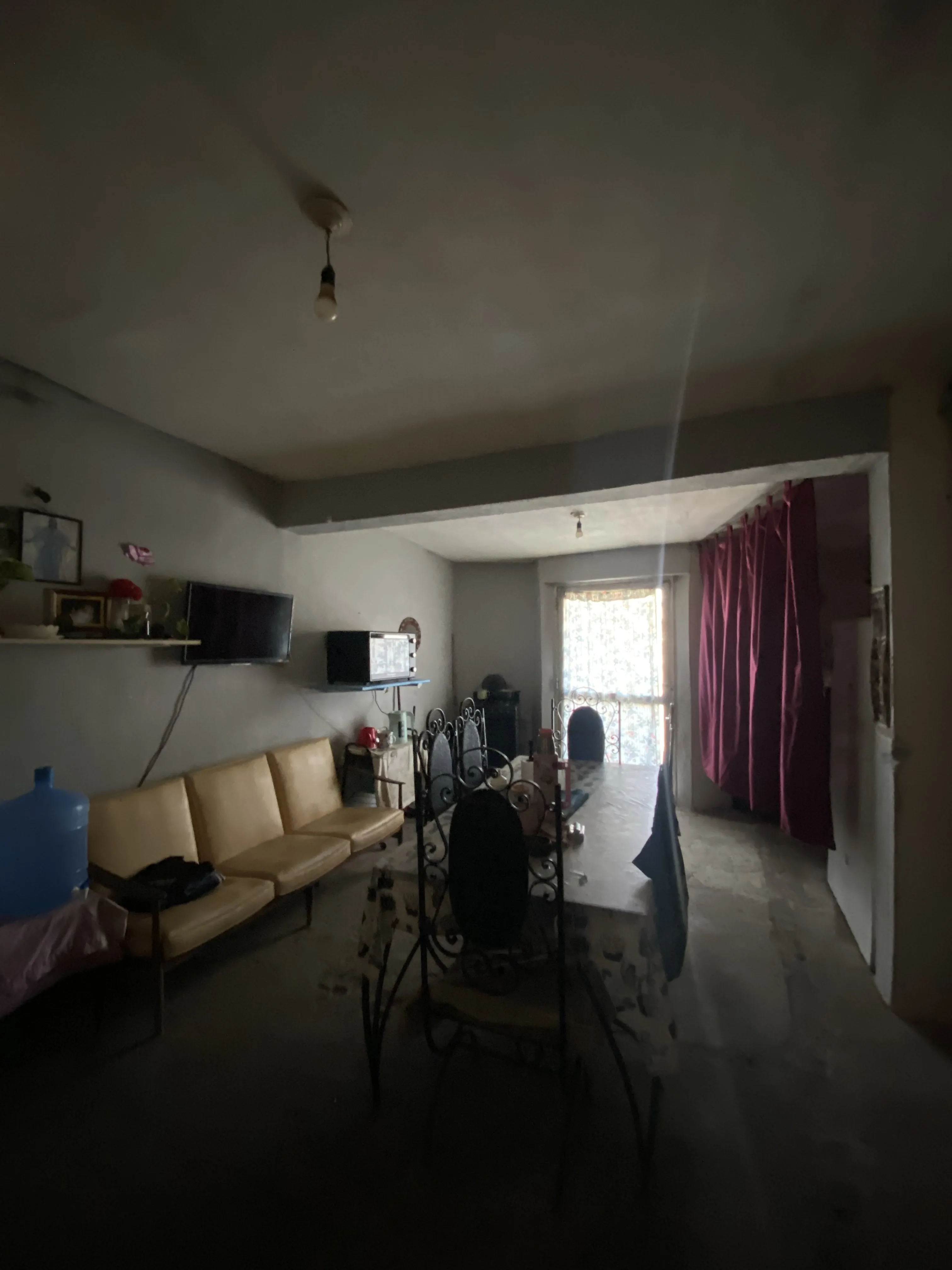 Salon, mono ambiente, cabaña (Casa)