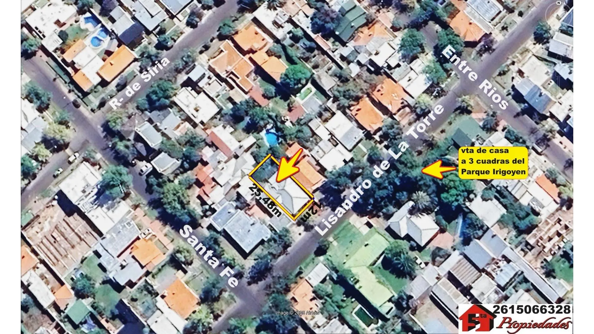 SAN RAFAEL -  Casa 306/182M2 a 3 cuadras de PARQUE IRIGOYEN