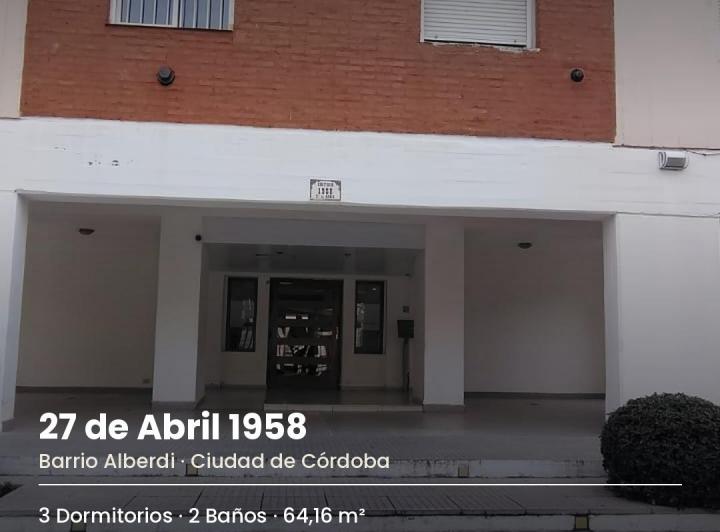 Departamento · 64m² · 3 Dormitorios