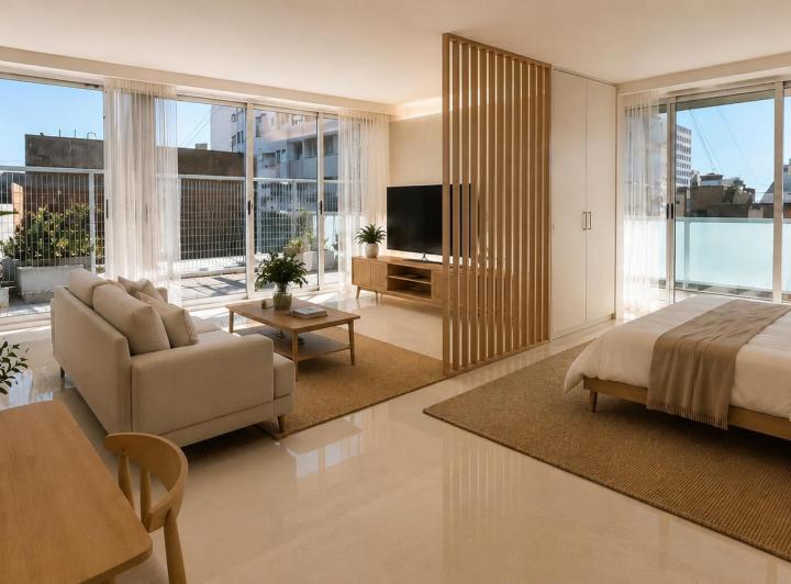 Departamento · 47m² · 1 Ambiente