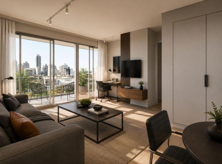 Departamento · 55m² · 2 Ambientes