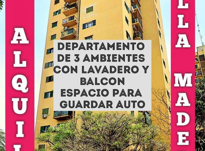 Departamento · 55m² · 3 Ambientes · 1 Cochera