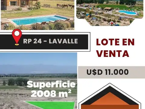 Terreno en Venta en Tulumaya, Lavalle