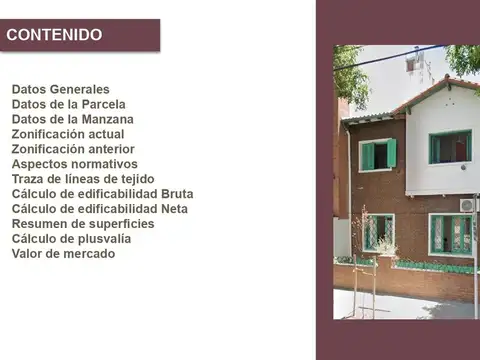 Terreno en Venta en Saavedra, CABA