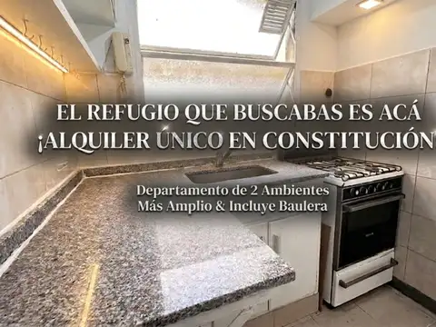 Departamento en Alquiler en Constitucion, Capital Federal