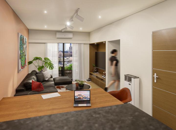 Departamento · 47m² · 2 Ambientes