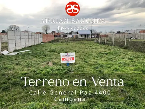 Terreno en Venta en Zárate, Partido de Zárate