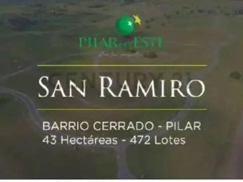 Terreno en Venta en Pilar del Este - San Ramiro, Countries y Barrios Cerrados en Pilar
