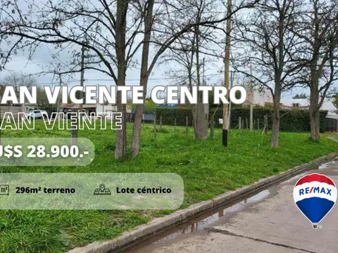 Terreno en Venta en San Vicente, Partido de San Vicente