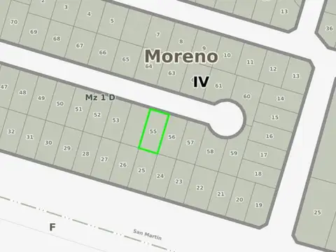 Terreno en Venta en Francisco Álvarez, Partido de Moreno