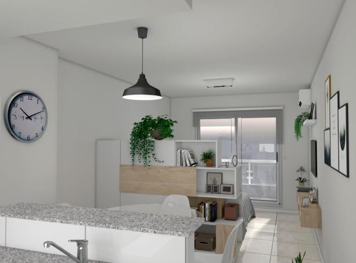 Departamento · 35m² · 1 Ambiente