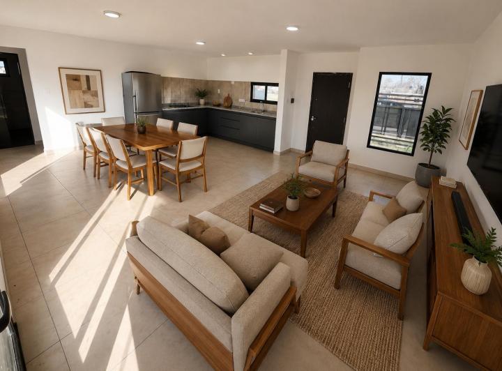 Casa · 74m² · 3 Ambientes · 2 Cocheras