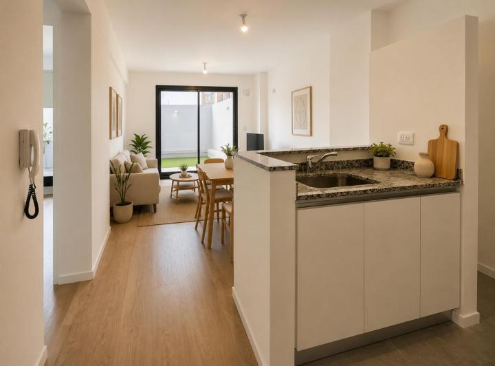 Departamento · 41m² · 2 Ambientes · 1 Cochera