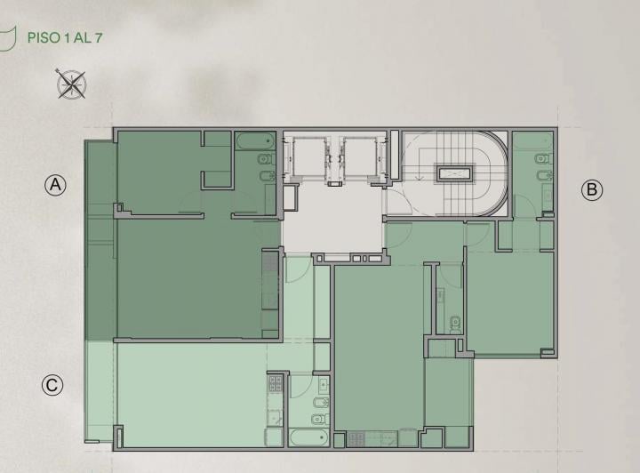 Departamento · 52m² · 2 Ambientes
