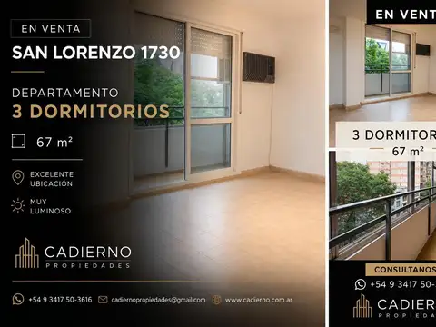Departamento en Venta en Centro, Rosario