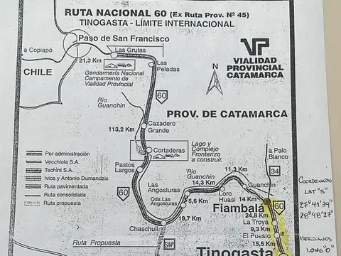 Campo en Venta en Tinogasta, Catamarca