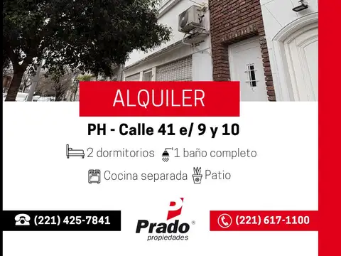 PH en Alquiler en La Plata, Partido de La Plata