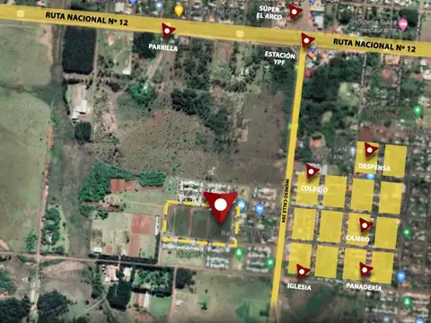 Terreno en Venta en Candelaria, Misiones