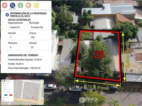 Terreno en Venta en Posadas, Capital