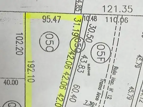 Terreno en Venta en Posadas, Capital