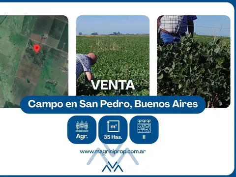 Campo en Venta en San Pedro, Misiones