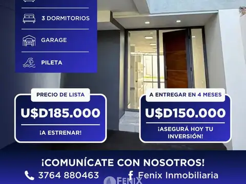 Casa en Venta en Posadas, Capital