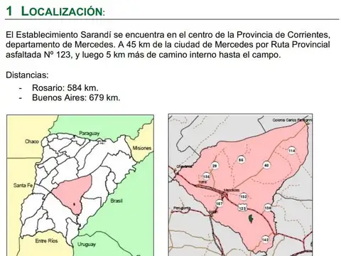 Campo en Venta en Paso de los Libres, Corrientes