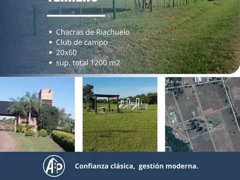 Terreno en Venta en Riachuelo, Capital