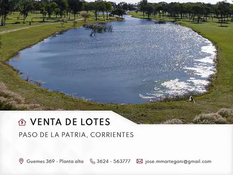 Terreno en Venta en Paso de la Patria, San Cosme