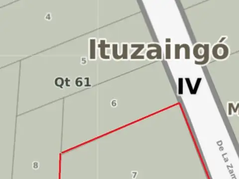 Terreno en Venta en Ituzaingo, Ituzaingó
