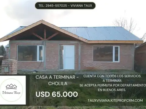 Casa en Venta en Cholila, Cushamen