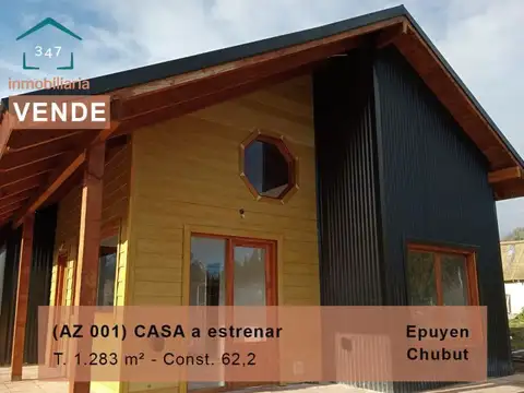 Casa en Venta en Epuyen, Cushamen