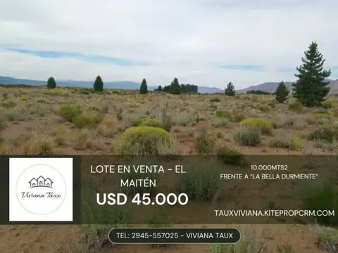 Terreno en Venta en El Maiten, Cushamen