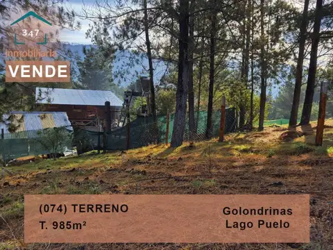 Terreno en Venta en Lago Puelo, Cushamen