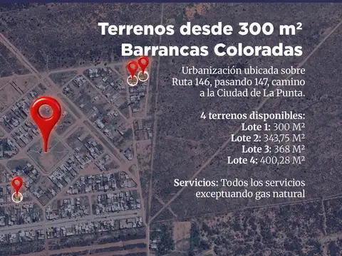 Terreno en Venta en San Luis, Juan Martín de Pueyrredón