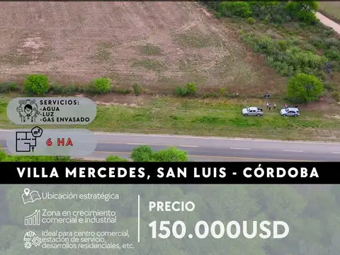 Terreno en Venta en Villa Mercedes, General Pedernera