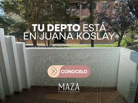Departamento en Venta en Juana Koslay, Juan Martín de Pueyrredón