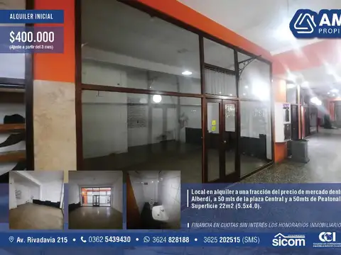 Local en Alquiler en Centro, Resistencia