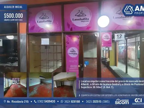 Local en Alquiler en Centro, Resistencia