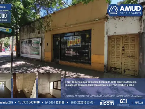 Local en Alquiler en Centro, Resistencia