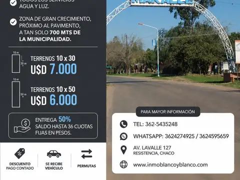 Terreno en Venta en Makalle, General Donovan