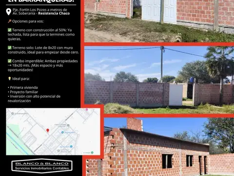Terreno en Venta en Barranqueras, San Fernando
