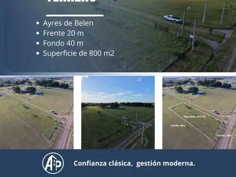Terreno en Venta en Margarita Belén, 1 de Mayo
