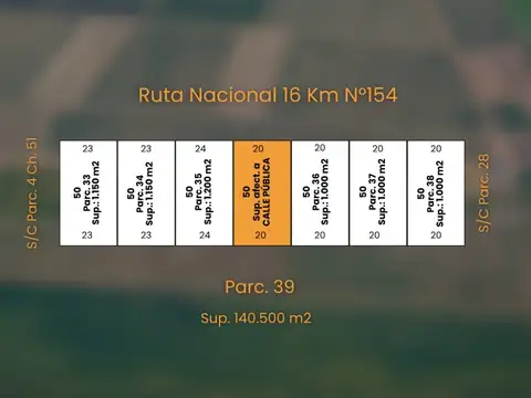 Terreno en Venta en Quitilipi, Chaco