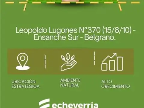 Terreno en Venta en Presidencia Roque Saenz Peña, Comandante Fernández